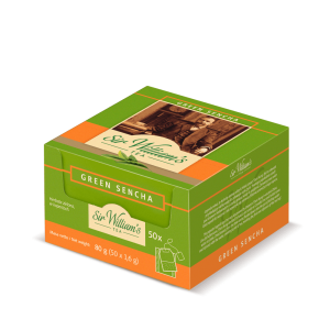 Sir Williams Tea Green Sencha Herbata 50 saszetek
