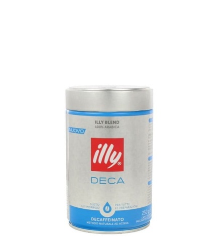 Illy Espresso Decaffeinato Kawa ziarnista bezkofeinowa 250g
