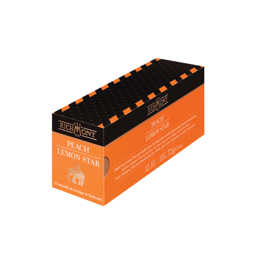 Richmont Excellence Peach Lemon Star Herbata 12 saszetek