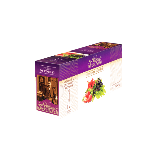 Sir Williams Royal Taste Duke of Forest Herbata 12 saszetek