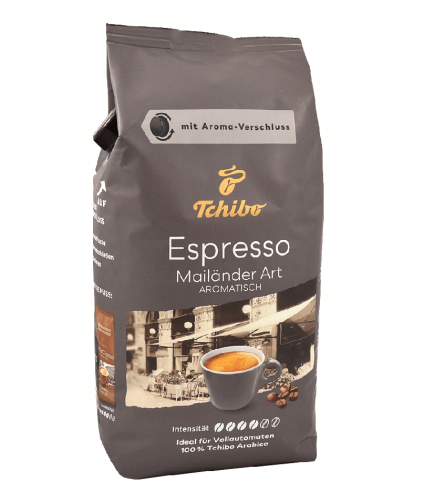 Tchibo Espresso Aromatisch Mailander Art 1kg ziarnista