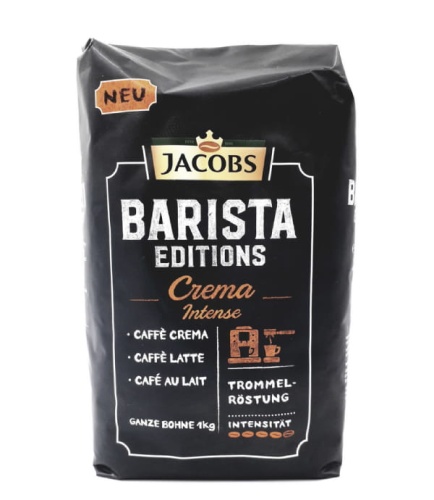 Jacobs Barista Crema Intense ziarnista 1kg