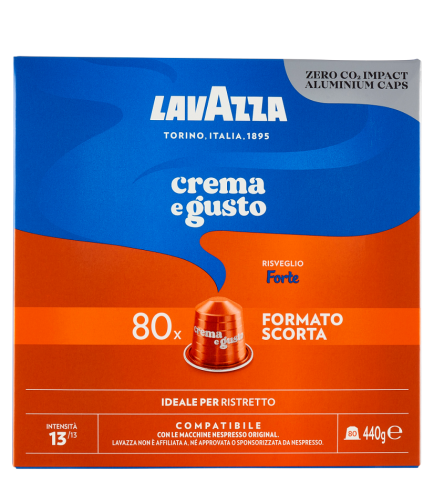 Lavazza Nespresso ALU CeG Forte 80 kaps. DUŻA