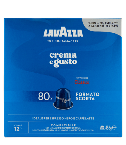Lavazza Nespresso ALU CeG Classico 80 kaps. DUŻA