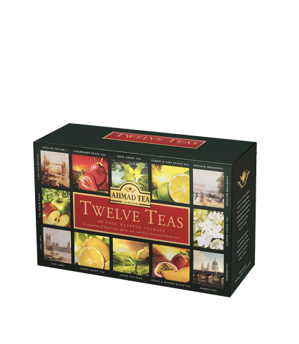 Ahmad Twelve Teas 12x 5 kopert w kartoniku
