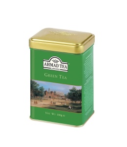 Ahmad Green Tea herbata liściasta 100g puszka