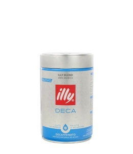 Illy Espresso Decaffeinato Kawa ziarnista bezkofeinowa 250g