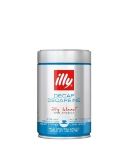 Illy Espresso Decaffeinato Kawa mielona bezkofeinowa 250g
