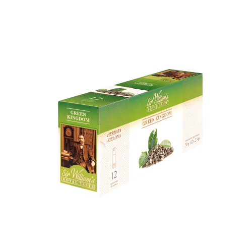 Sir Williams Royal Taste Green Kingdom Herbata 12 saszetek