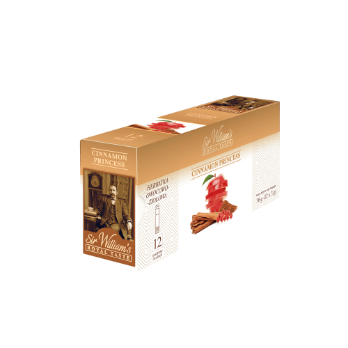 Sir Williams Royal Taste Cinnamon Princess Herbata 12 saszetek