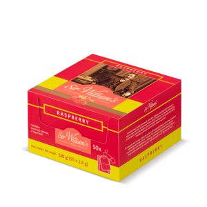 Sir Williams Tea Raspberry Herbata 50 saszetek