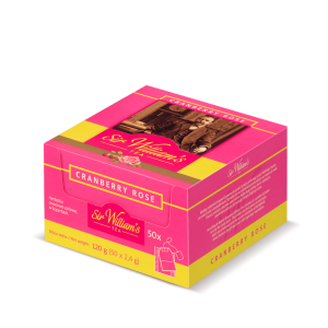 Sir Williams Tea Cranberry Rose Herbata 50 saszetek