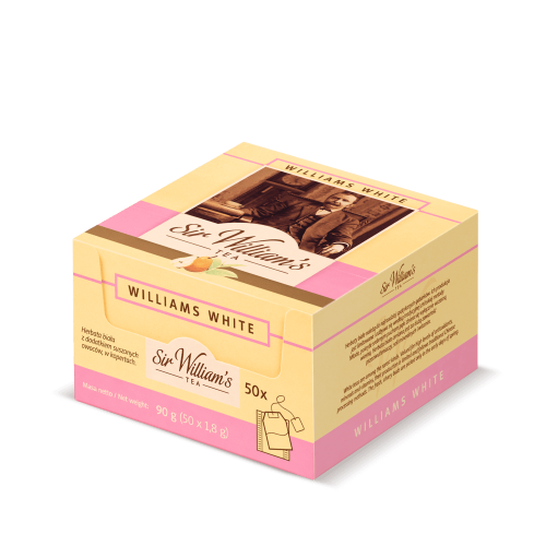Sir Williams Tea Williams White Herbata 50 saszetek