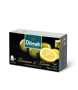 Dilmah Lemon & Lime - Black Tea 20x1,5g