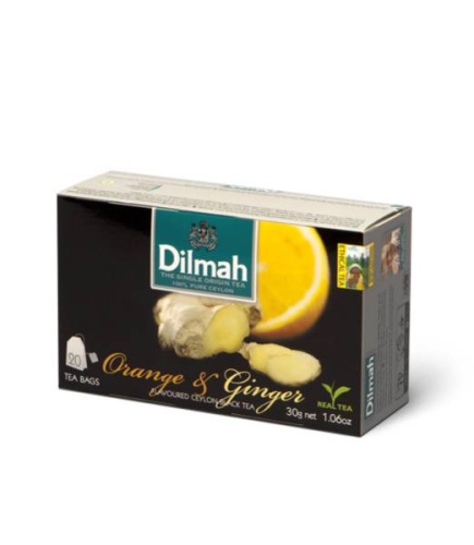 Dilmah Orange & Ginger - Black Tea 20x1,5g