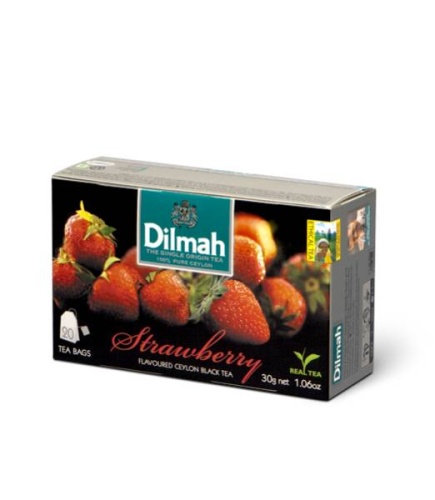 Dilmah Strawberry - Black Tea 20x1,5g