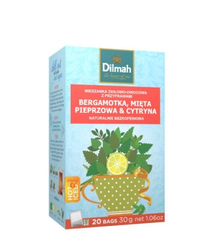 Dilmah Bergamot Orange, Peppermint & Lemon 20x1,5g