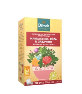 Dilmah Tangerine, Rose & Grapefruit 20x1,5g