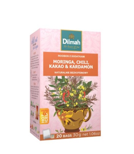 Dilmah Moringa, Chilli, Cocoa & Cardamom 20x1,5g