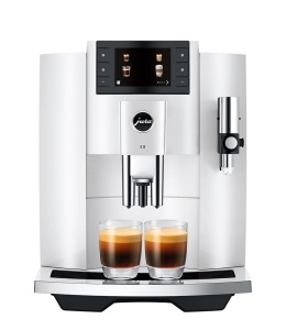 Ekspres do kawy Jura E8 Piano White (EC)