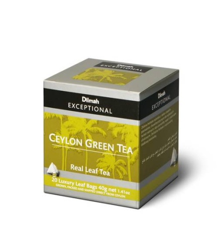 Dilmah Exceptional Ceylon Green Tea 20x2g