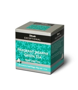 Dilmah Exceptional Fragrant Jasmine Green Tea 20x2g