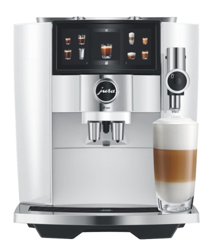 Ekspres do kawy Jura J8 Twin Diamond White