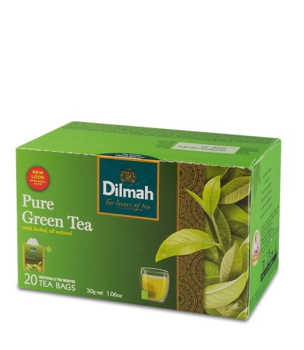Dilmah Pure Green Tea 20x1,5g