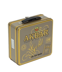 Herbata Akbar Gold Lunchbox 100 torebek x 2g