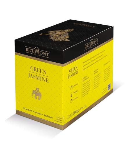 Richmont Excellence Green Jasmin Herbata 50 saszetek