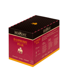 Richmont Raspberry Pear Herbata 40 saszetek