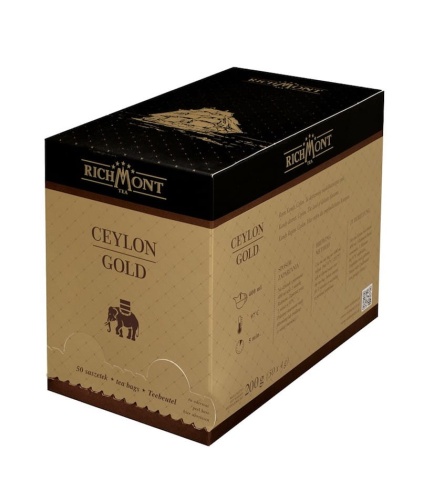 Richmont Excellence Ceylon Gold Herbata 50 saszetek