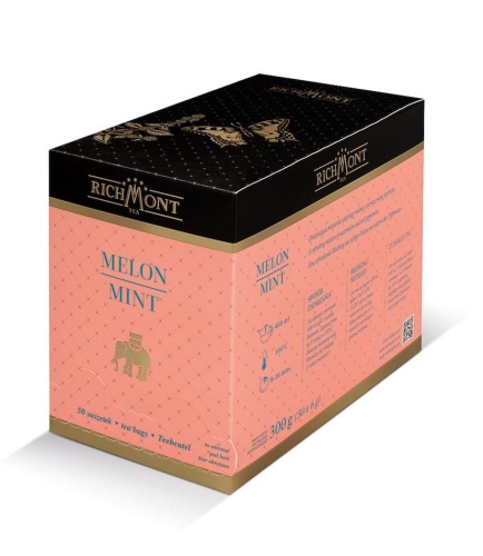 Richmont Melon Mint Herbata 50 saszetek