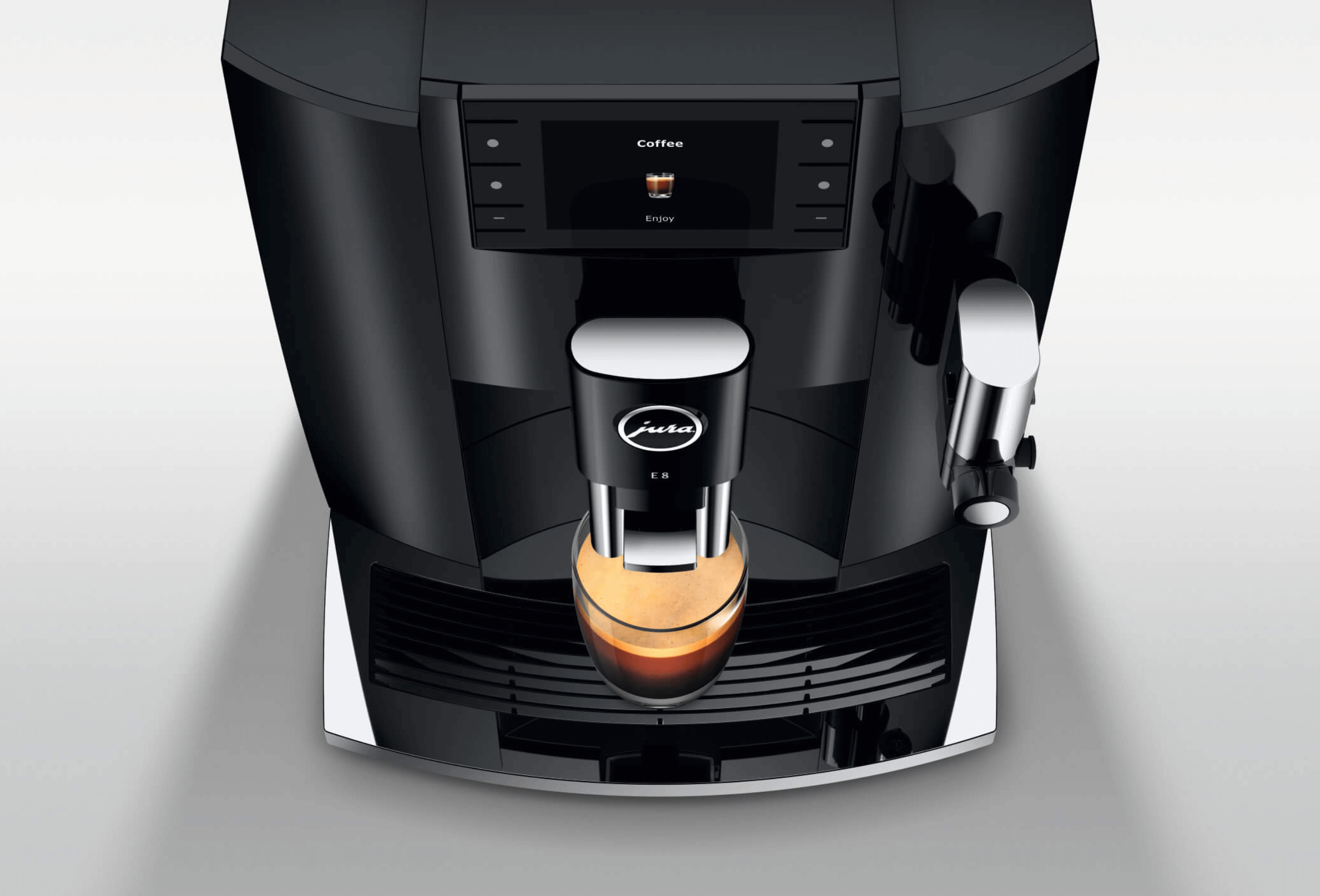Ekspres Do Kawy Jura E8 Piano Black EC Kawa zakonna pl Ekspres Do Kawy Jura E8 Piano Black EC Kawa zakonna pl